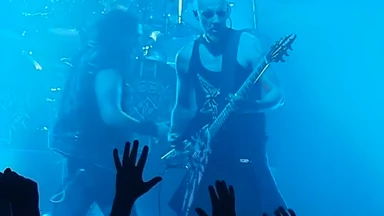 Nergal na gdańskim koncercie Machine Head