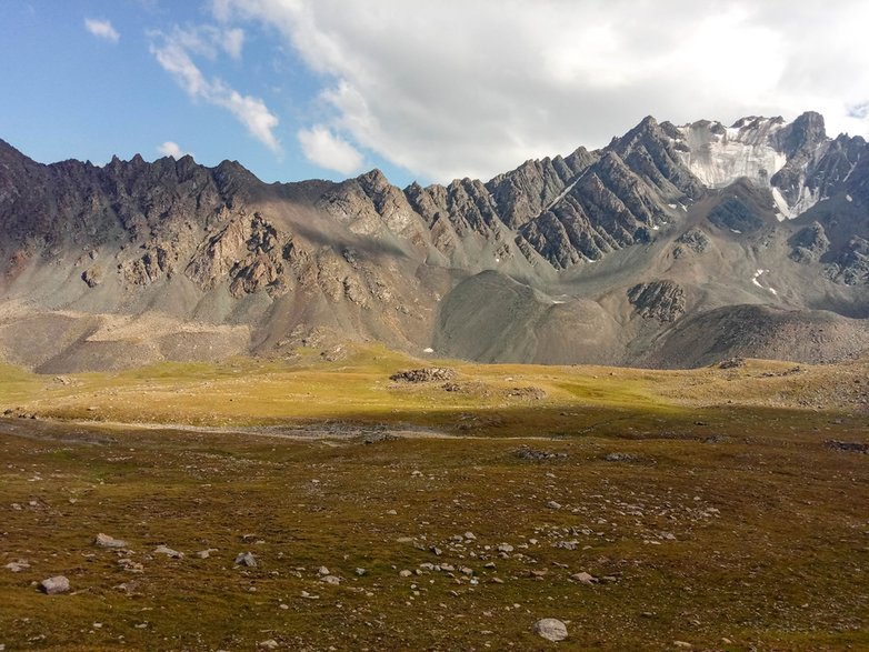 Trekking nad jezioro Ala Kul. Kolekcja własna