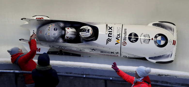 PŚ i ME w bobslejach: wygrana dwójki gospodarzy w Siguldzie