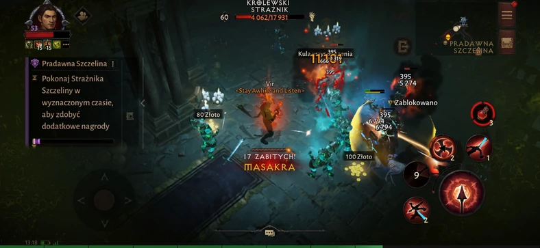 Diablo Immortal - screenshot z gry (wersja na Androida)