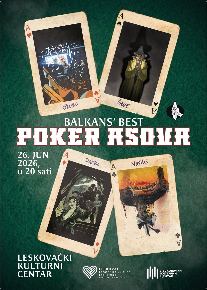 Izložba „Najbolje sa Balkana: Poker asova“
