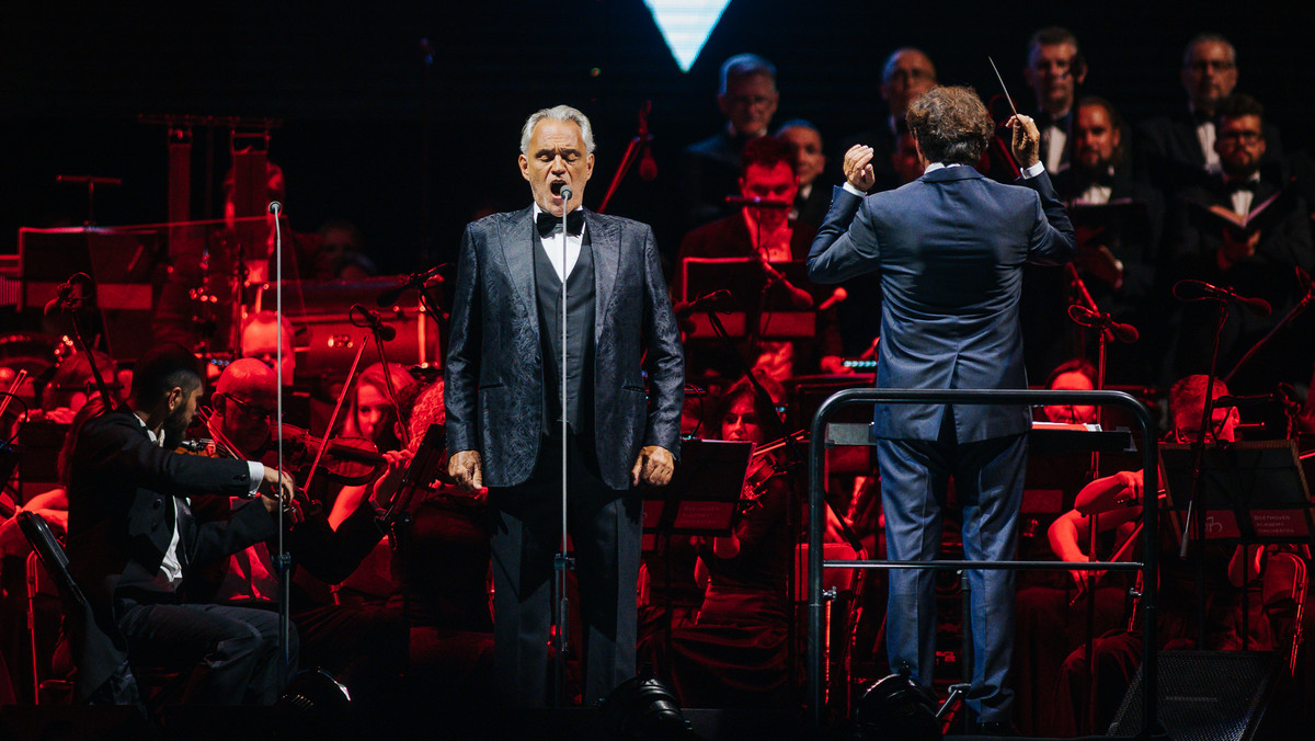 Andrea Bocelli: koncert w Polsce, relacja, zdjęcia 