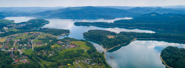 Jezioro Solińskie, Solina, Bieszczady