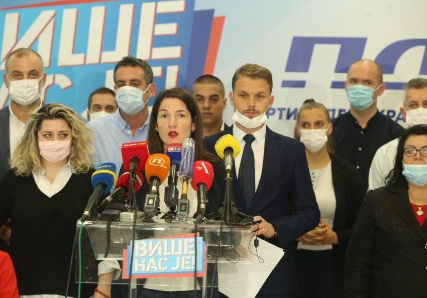 Jelena Trivić i Draško Stanivuković 