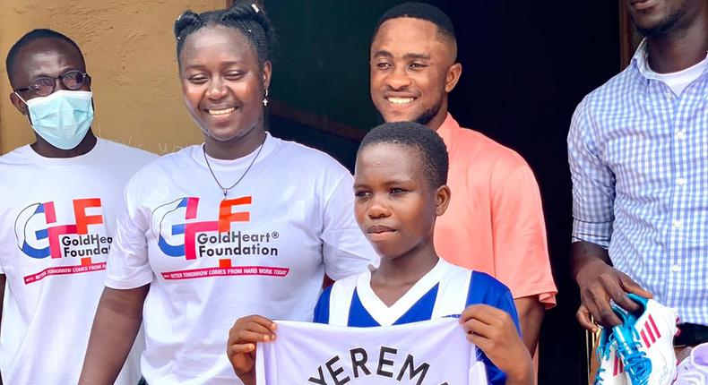 Gifty Asare sponsors 13-year-old