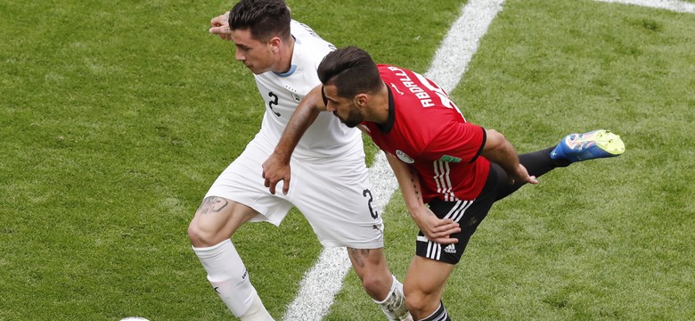 Nie Suarez, nie Cavani, tylko Gimenez trafił do egipskiej bramki. Salah przesiedział mecz na rezerwie