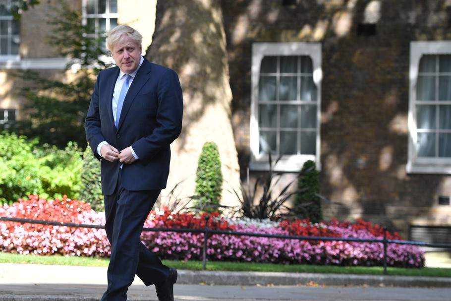 Premier Wielkiej Brytanii Boris Johnson