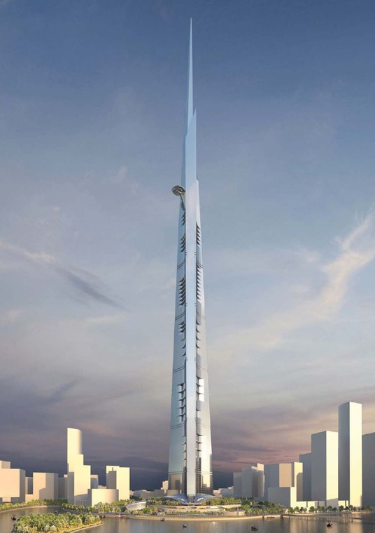 Kingdom Tower - wizualizacja 1 Fot. Adrian Smith + Gordon Gill Architecture