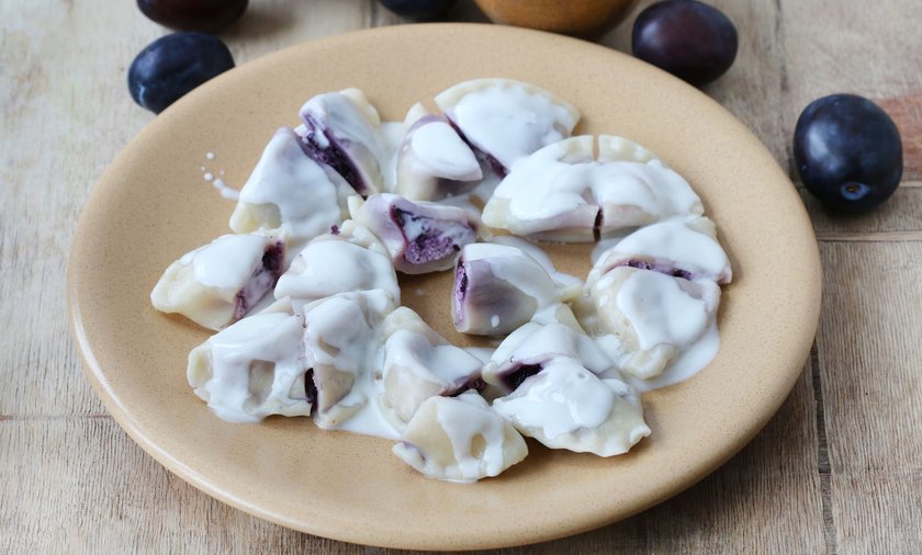 Pierogi z jagodami