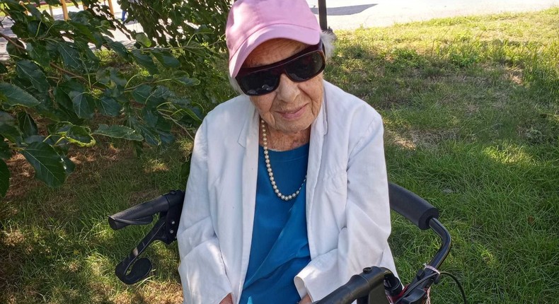 Louise Jean Signore recently turned 112. She's the second oldest person in New York.Francis Perkins