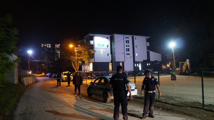 Policija na licu mesta 