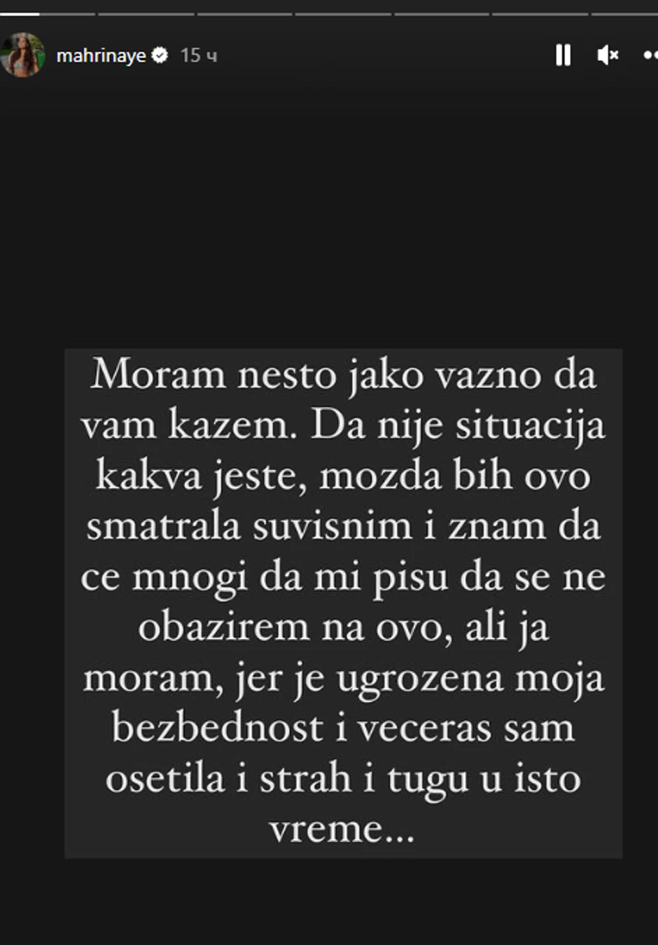 Mahrina napadnuta u tržnom centru