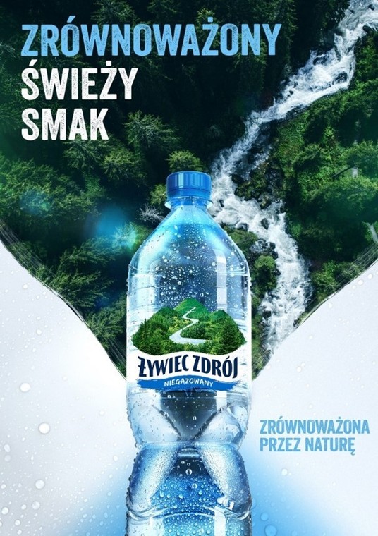 Żywiec Zdrój kampania Zrównoważona przez naturę