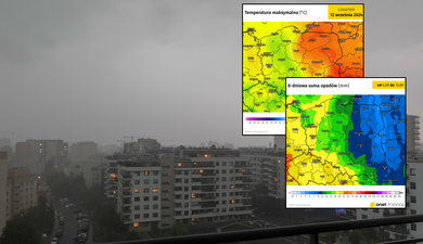 Dni upalnego lata w Polsce są policzone. Na horyzoncie widać już ulewy i ochłodzenie [MAPA]