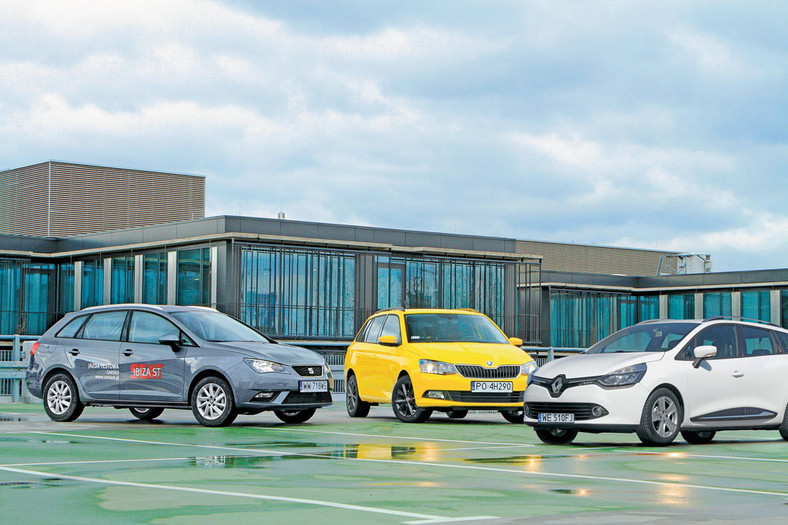 Renault Clio, Seat Ibiza, Skoda Fabia