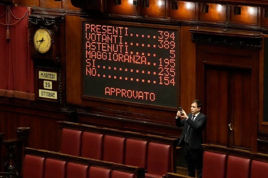 Italija - izglasano poverenje vladi Đorđe Meloni