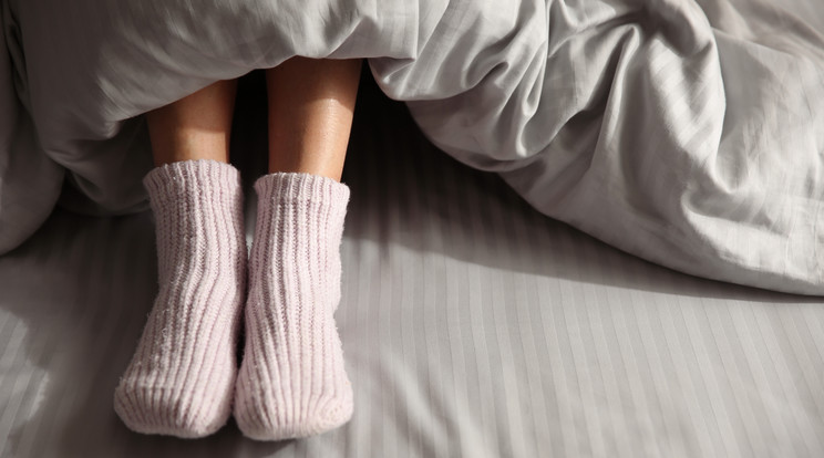 Megosztó egy ruhadarab a zokni, mármint alváshoz / Fotó: Shutterstock
