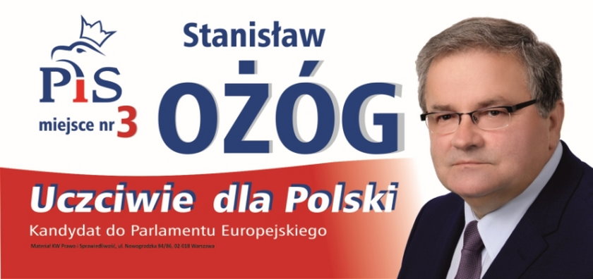 Stanisław Ożóg - poseł PiS