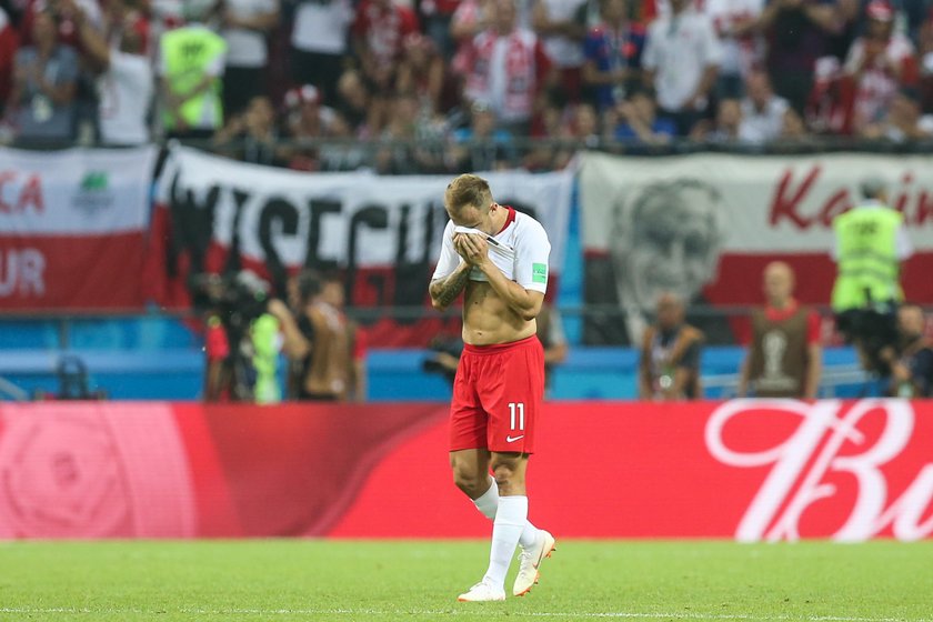 24.06.2018 POLSKA - KOLUMBIA FIFA WORLD CUP 2018 PILKA NOZNA