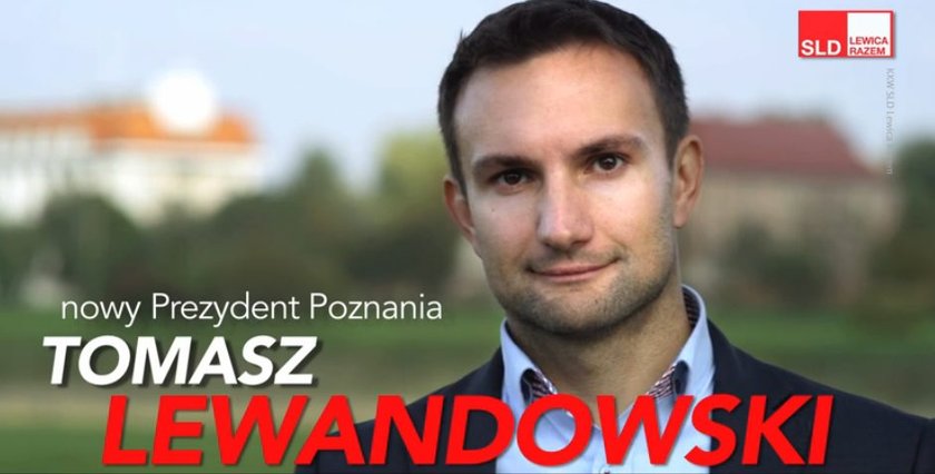 Tomasz Lewandowski, kandydat na prezydenta Poznania