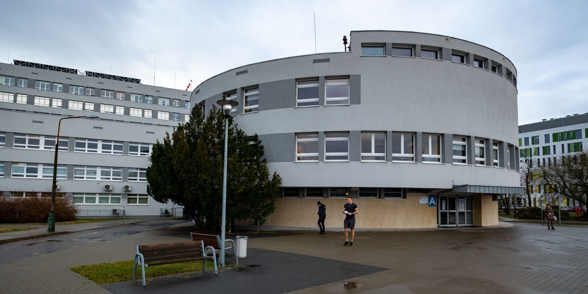 Szpital wojewódzki w Poznaniu.