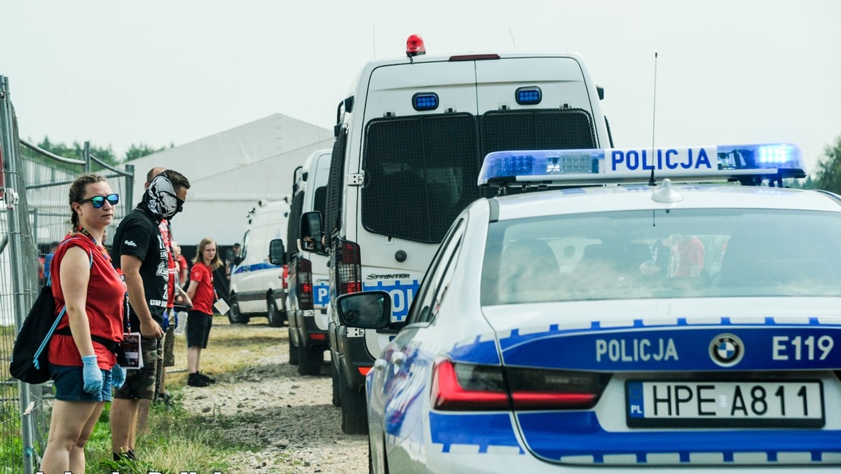 Kostrzyn nad Odrą: ranny policjant zabezpieczający Pol'and'Rock