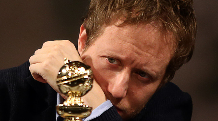 Nemes Jeles László és a Golden Globe díj /Fotó: AFP