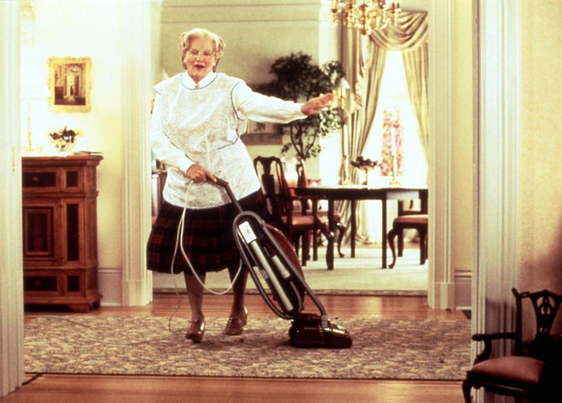 "Pani Doubtfire" - kadr z filmu