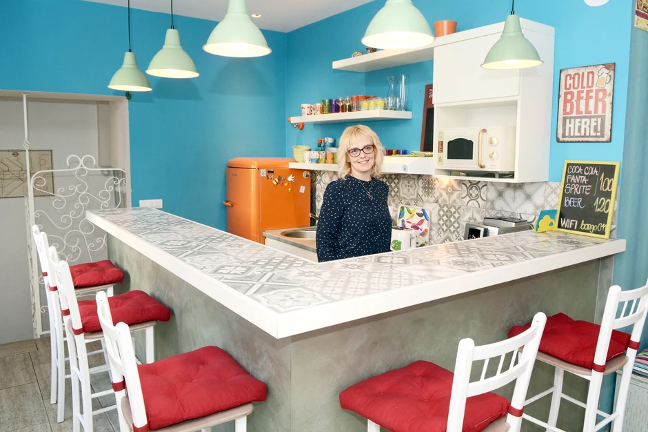 Radnica u hostelu Irena Prvulović