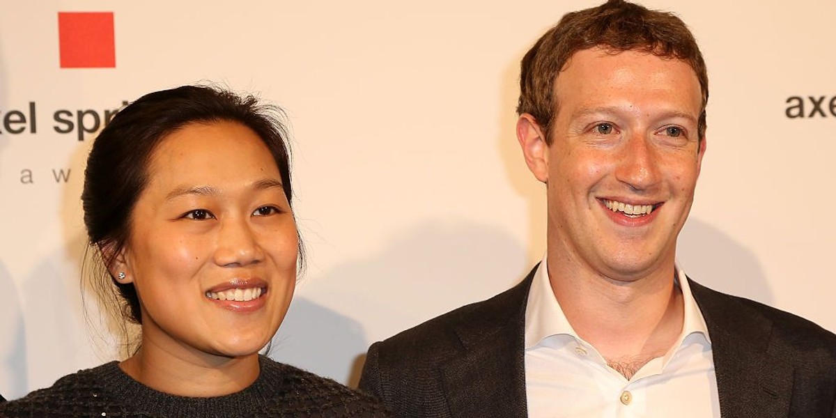 Mark Zuckerberg i Priscilla Chan