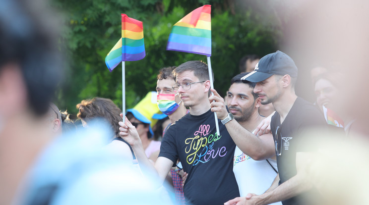 Pride felvonulás / Fotó: Varga Imre