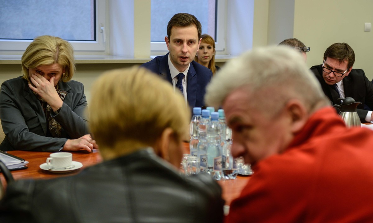 Spotkanie Władysława Kosiniaka-Kamysza z opiekunami niepełnosprawnych