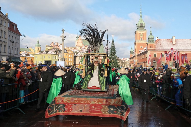 Orszak Trzech Króli przeszedł ulicami Warszawy