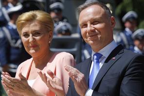 Andrzej Duda i Agata Kornhauser-Duda