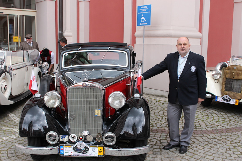 Zlot Zabytkowych Mercedesów w Poznaniu 2014