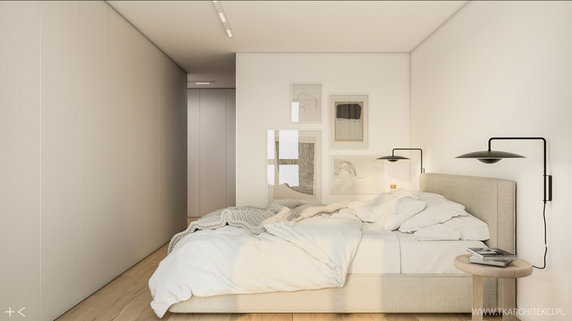 Dwupoziomowe mieszkanie w stylu „modern light” z loftowymi akcentami