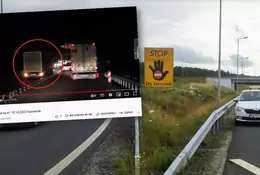 Przez 24 km stwarzał śmiertelne zagrożenie na autostradzie A1 [WIDEO]