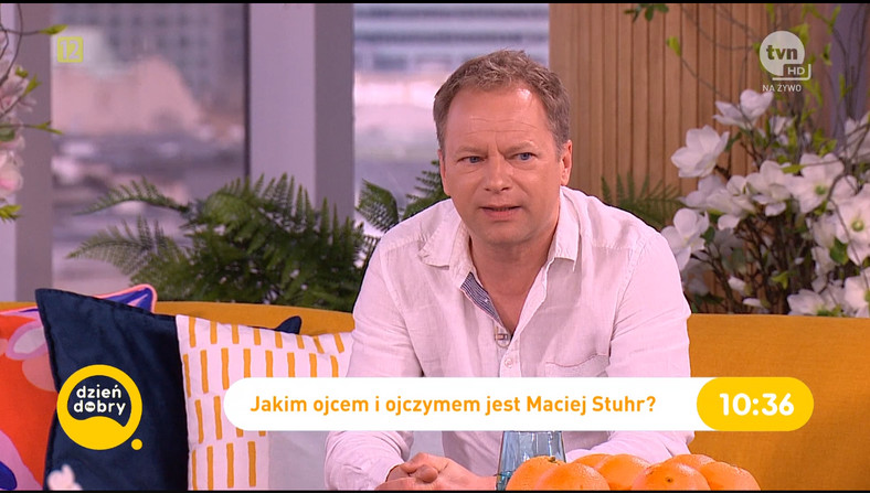 Maciej Stuhr w "Dzień dobry TVN"