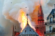 TOPSHOT-FRANCE-FIRE-NOTRE DAME