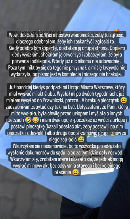 Agnieszka ze "Ślubu od pierwszego wejrzenia" o problemach z urzędami 