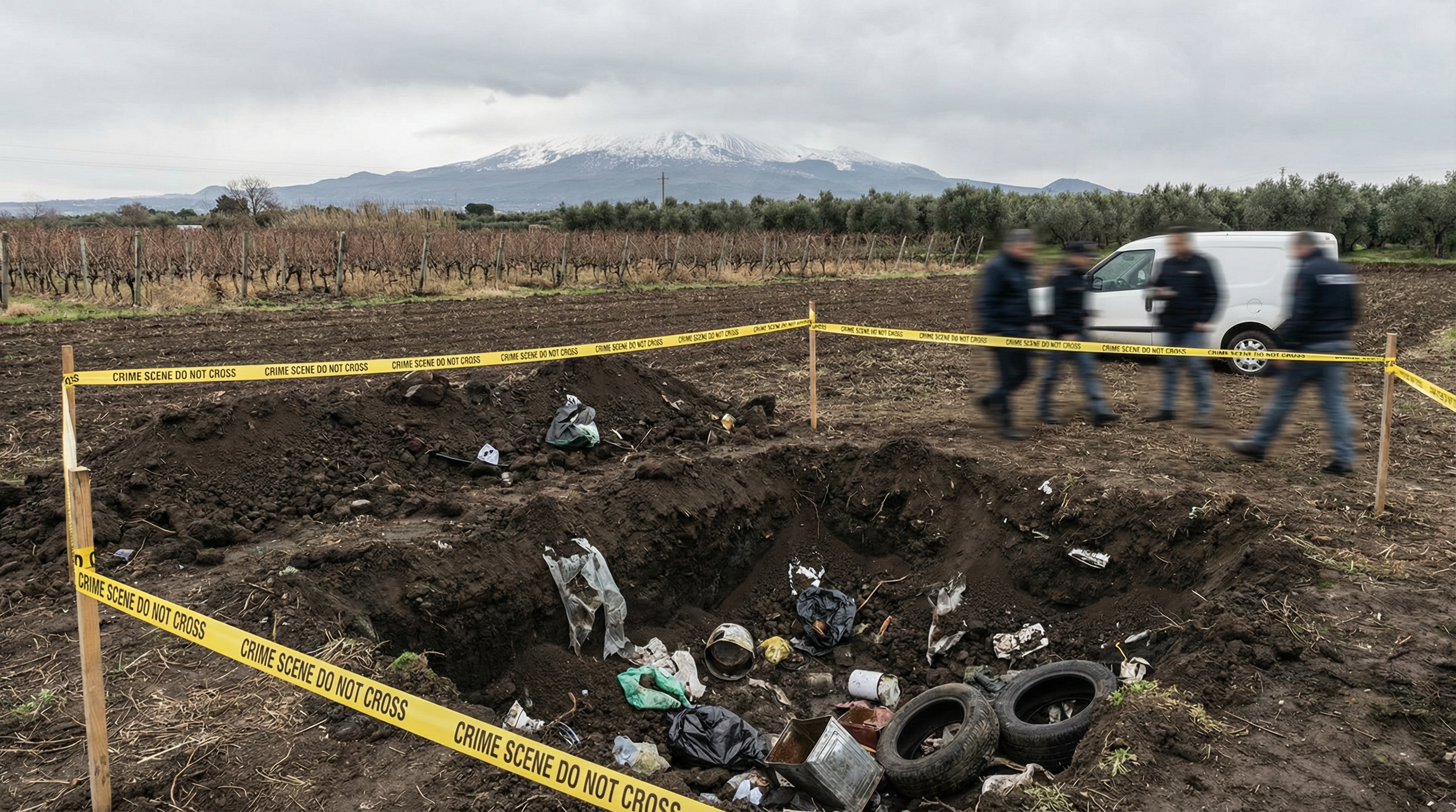 Guardia Costiera sequestra Etnaland: rifiuti bruciati e sepolti di notte dal 2022