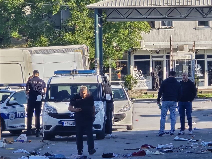 Eksplozija u Novom Sadu