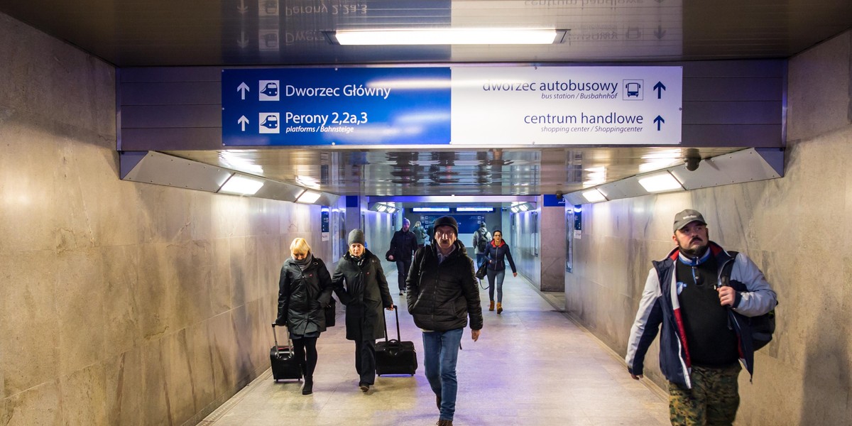 Wydłużą tunel pod dworcem PKP w Poznaniu