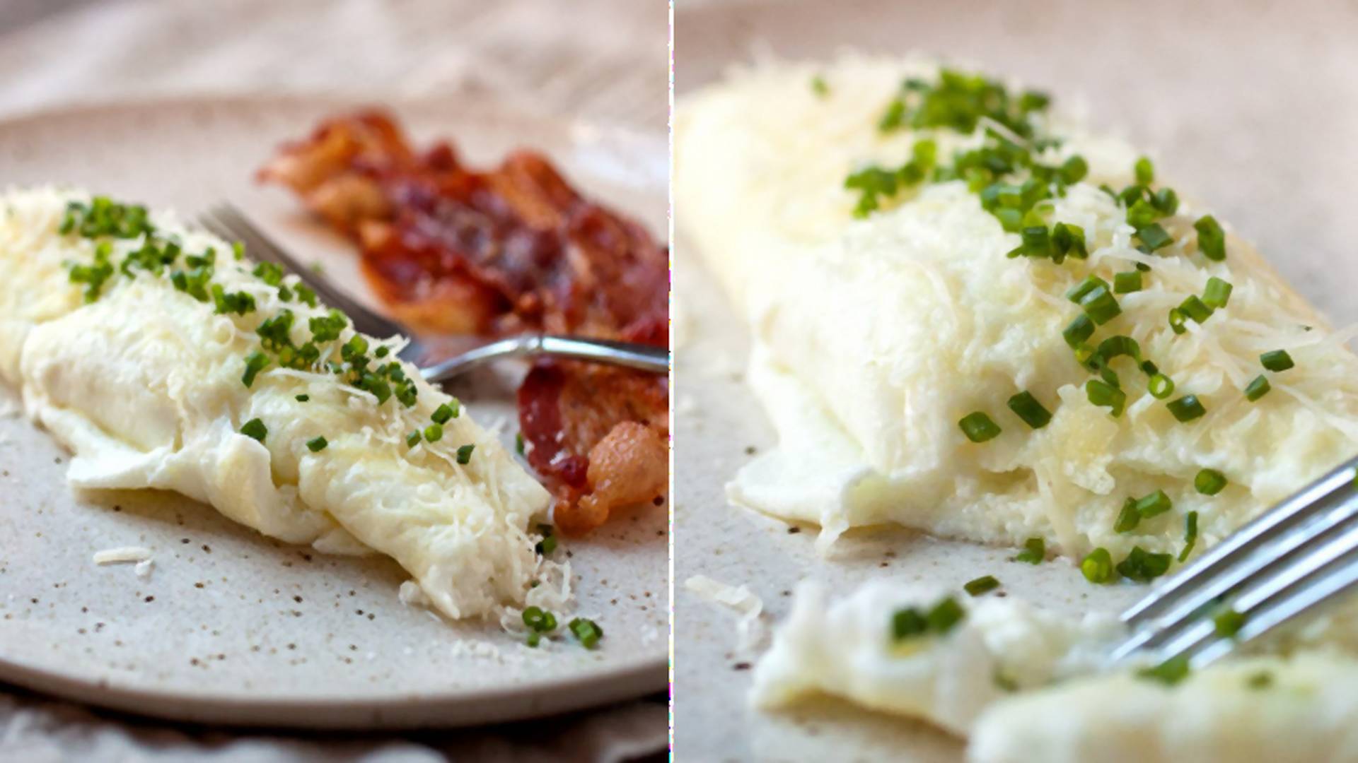 Biały omlet - bez cholesterolu, niskokaloryczny i równie smaczny, co tradycyjny!