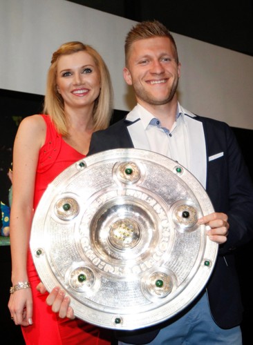 Jakub Błaszczykowski z żoną