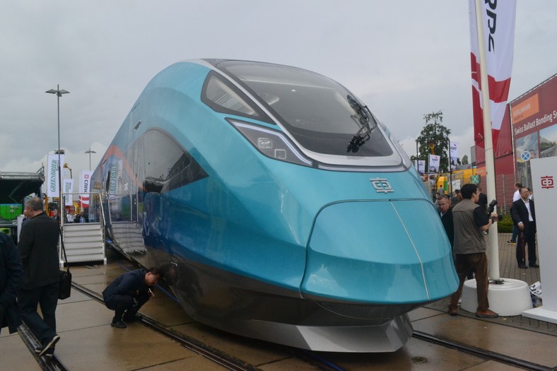 Pociąg wodorowy firmy CRRC. Fot. Krzysztof Śmietana