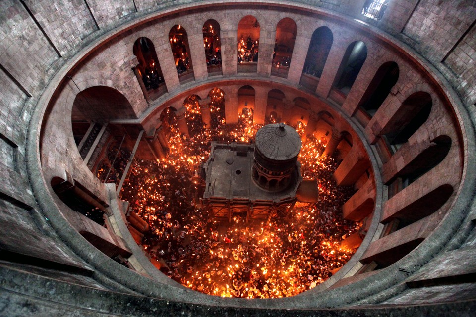 MIDEAST JERUSALEM HOLY WEEK