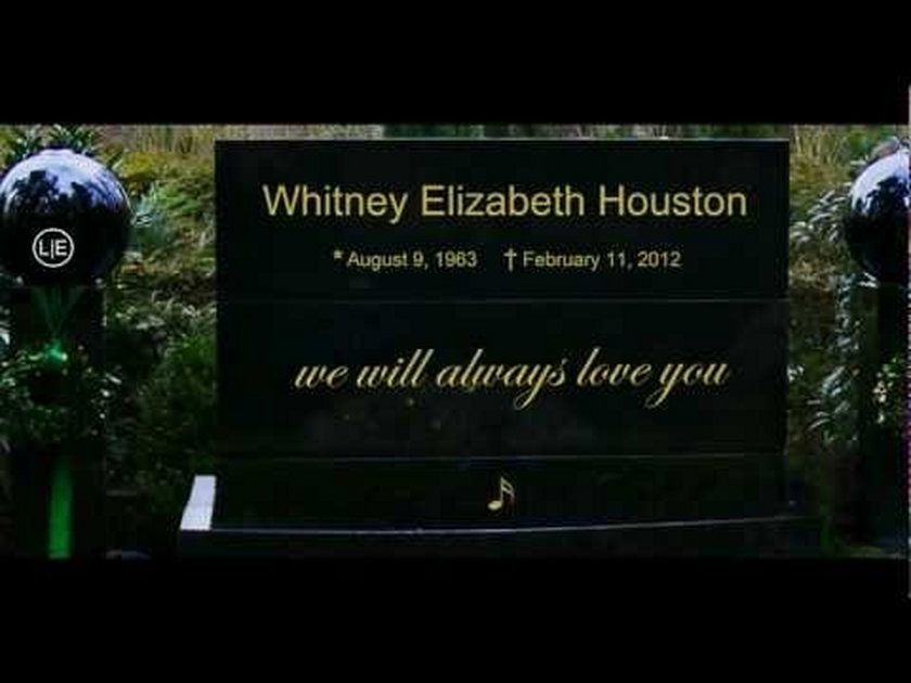 Grób Whitney Houston