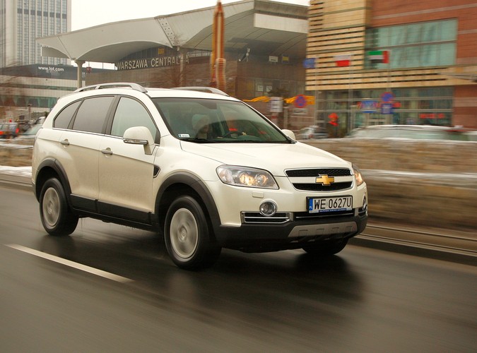 Chevrolet captiva z dwulitrowym 150-konnym turbodieslem