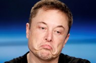 FILE PHOTO: SpaceX founder Musk at a press conference following the first launch of a SpaceX Falcon Heavy rocket in Cape Canaveral